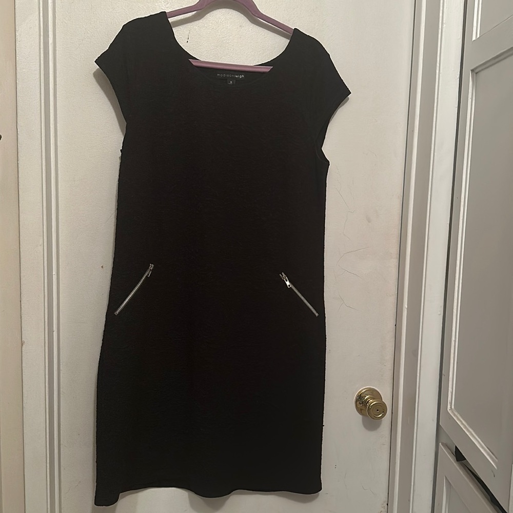 Madison Leigh black dress